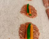 ミートローフ風⭐︎野菜のロールハンバーグ作り方9写真