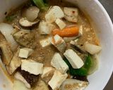 肉無豆腐簡単シーフードプルコギ味野菜炒め作り方15写真