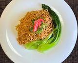 香味醤油とオイスターソースの焼きそば作り方6写真