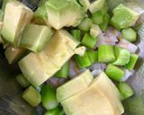 エビとアボカドとアスパラのホットサンド作り方4写真
