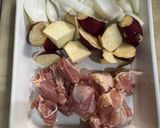 鶏もも肉とさつま芋の甘辛煮(ゆる四毒抜き)作り方2写真