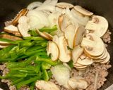 秋の夕飯副菜に。冬瓜とひき肉のとろ〜りチーズ焼作り方5写真