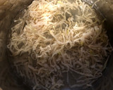 切り干し大根と里芋と白滝とひき肉の煮物作り方1写真