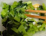 豚こま切れ肉で！三色丼作り方5写真