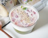 白ごまといちごのサゴ作り方11写真