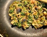 きのこ入り蕗味噌作り方3写真