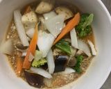 肉無豆腐簡単さっぱりガパオ風味野菜炒め作り方15写真
