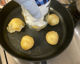 究極の貧乏飯！じゃがいもを蒸して焼いただけ作り方6写真