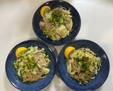 旨味凝縮！塩揉み白菜のワンパン和風パスタ作り方26写真