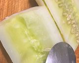 副菜👻おばけきゅうり🥒のスタミナ炒め作り方1写真