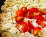 プチトマト＆チーズのイタリアン炒飯作り方2写真