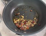 かぼちゃの皮でにんにく香るピリ辛おつまみ作り方4写真