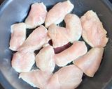 鶏胸肉と舞茸のオイマヨ炒め作り方4写真