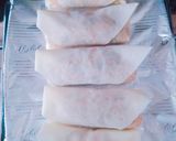 ＊坦々ひき肉応用編＊簡単チーズ入り春巻作り方2写真