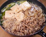 しみしみ玉ねぎと白滝の🤤豚バラ肉豆腐☆作り方3写真