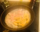 10分調理、袋麺で味噌煮込み風焼きそば作り方2写真