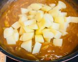 長ねぎとじゃがいものカレー作り方6写真