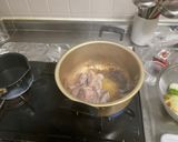 豚と魚介のカタプラーナ鍋　ポルトガル料理作り方2写真
