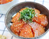 黄金比♡『びんちょうまぐろの絶品漬け丼』作り方6写真
