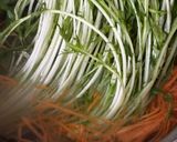 新玉ねぎと水菜のドレッシングサラダ♪作り方3写真