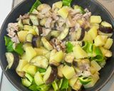 豚ナスじゃがいもの甘旨ポン酢炒め作り方5写真