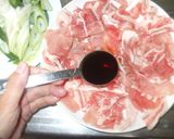肉うどん♪簡単豚肉長ねぎ作り方2写真