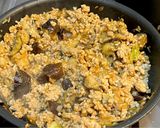 色んな食感😍ナスとキャベツの肉味噌炒め作り方4写真