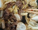 牛肉とキャベツのピリ辛炒め作り方8写真