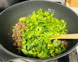 ひき肉消費☆中華風肉そぼろ丼☆作り方7写真