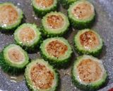 ゴーヤの肉詰め【オイスターだれでコク甘】作り方6写真