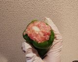 母レシピ 絶品ピーマンの肉詰め作り方5写真