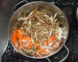 基本簡単豚汁♪味噌汁作り方4写真