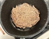 バター香るチーズとそばのガレット風作り方3写真