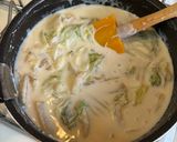 ベビーホタテと白菜のクリーム煮作り方7写真