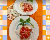 簡単かじき鮪のチーズ蒸し♬トマトソース味作り方7写真