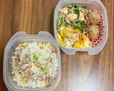 焼パプリカのおかかチーズ和え作り方2写真