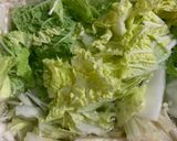 豚バラと野菜たっぷり　　鶏ガラ塩スープ作り方1写真