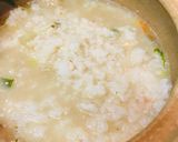 鍋の〆●白湯鍋からの玉子雑炊作り方1写真