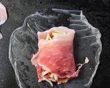 豚肉とキムチとチーズのライスペーパー焼き作り方6写真