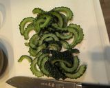 【ワンパン】ゴーヤチャンプル作り方3写真