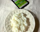 「しげき」でわさびご飯の梅干しおにぎり作り方2写真