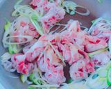＊ミックス野菜＆豚肉と長ねぎの味噌󠄀炒め＊作り方3写真
