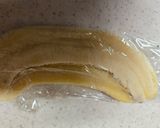 簡単バナナアイス　今日のおやつ(^^)作り方2写真