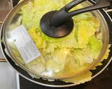 きのこと肉団子と白菜の卵とじ🎵作り方4写真