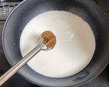 しゃけみそクリームうどん作り方2写真