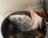 ロシア東欧料理/ ウハ　魚のスープ作り方1写真