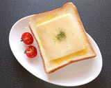 爺の🥢チーズトースト作り方2写真