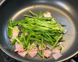 ピーマンとベーコンの塩炒め作り方4写真