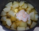 白だしで作る冬瓜の海老あんかけ煮作り方6写真