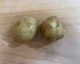 新じゃがカレー味のオープンオムレツ作り方1写真